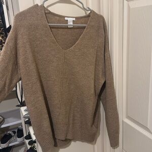 H&M tan sweater